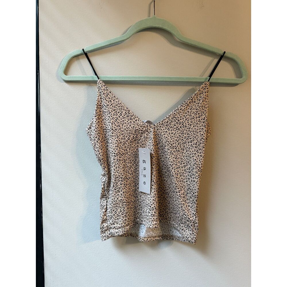 Gaze Cheetah Print Tank